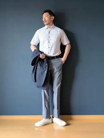 JOSEPH ABBOUD 安東 コーディネート画像