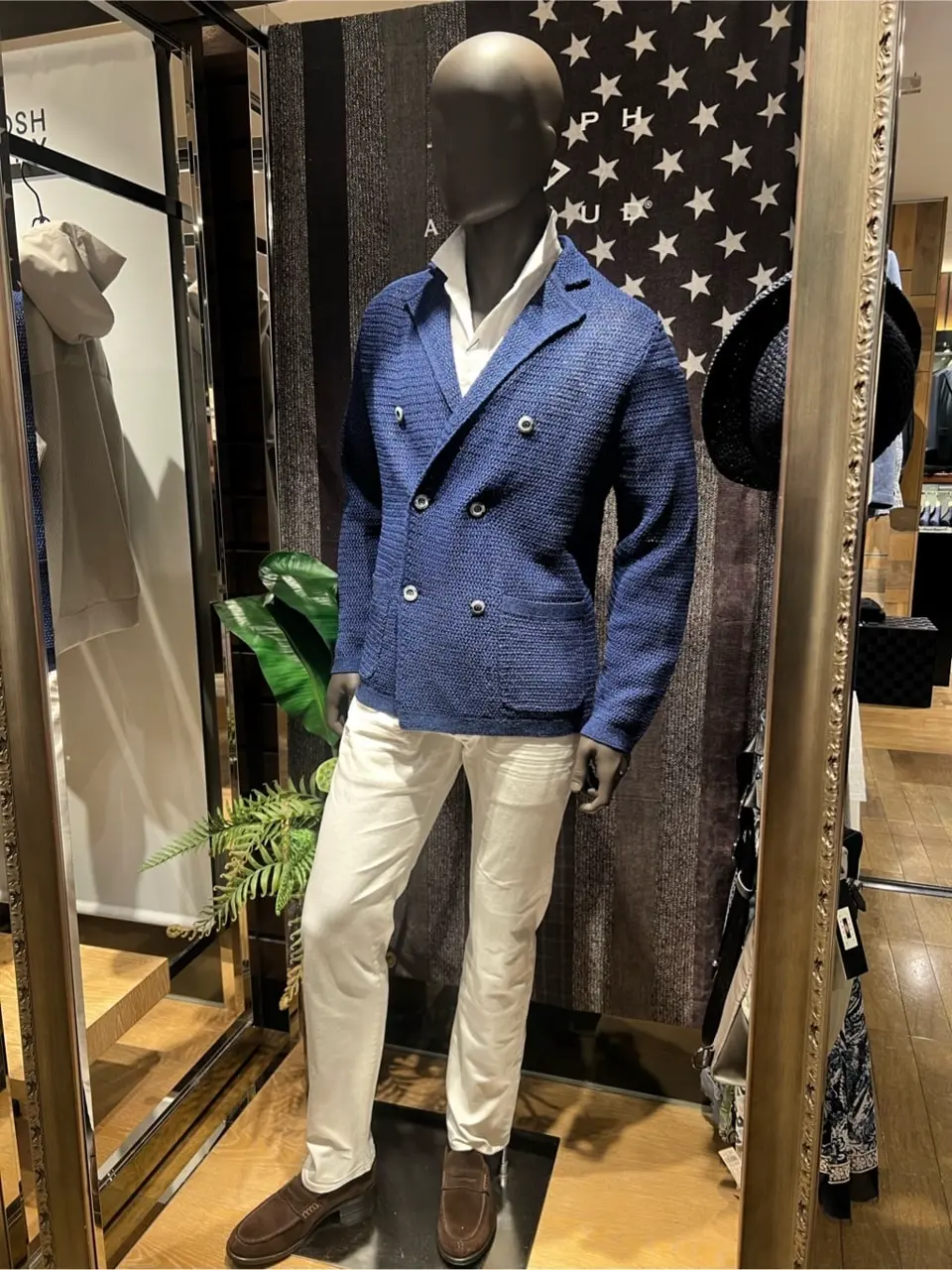 JOSEPH ABBOUD 新林 コーディネート画像