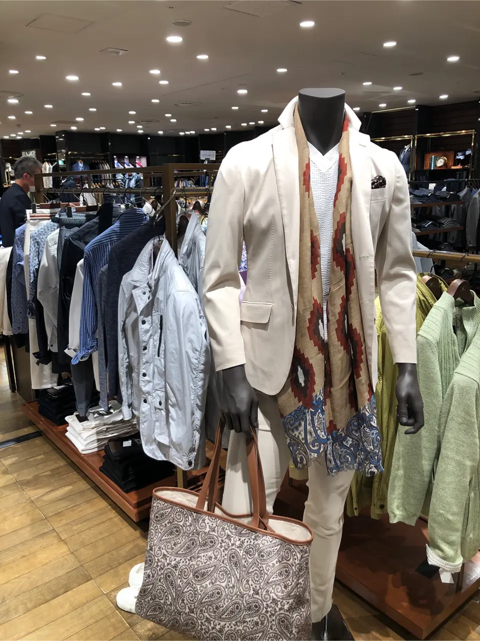 JOSEPH ABBOUD 新林 コーディネート画像