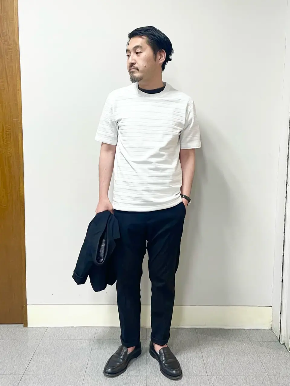 伊勢丹購入 JOSEPH HOMME スタンドカラー ボタンカーディガ JOSEPH 