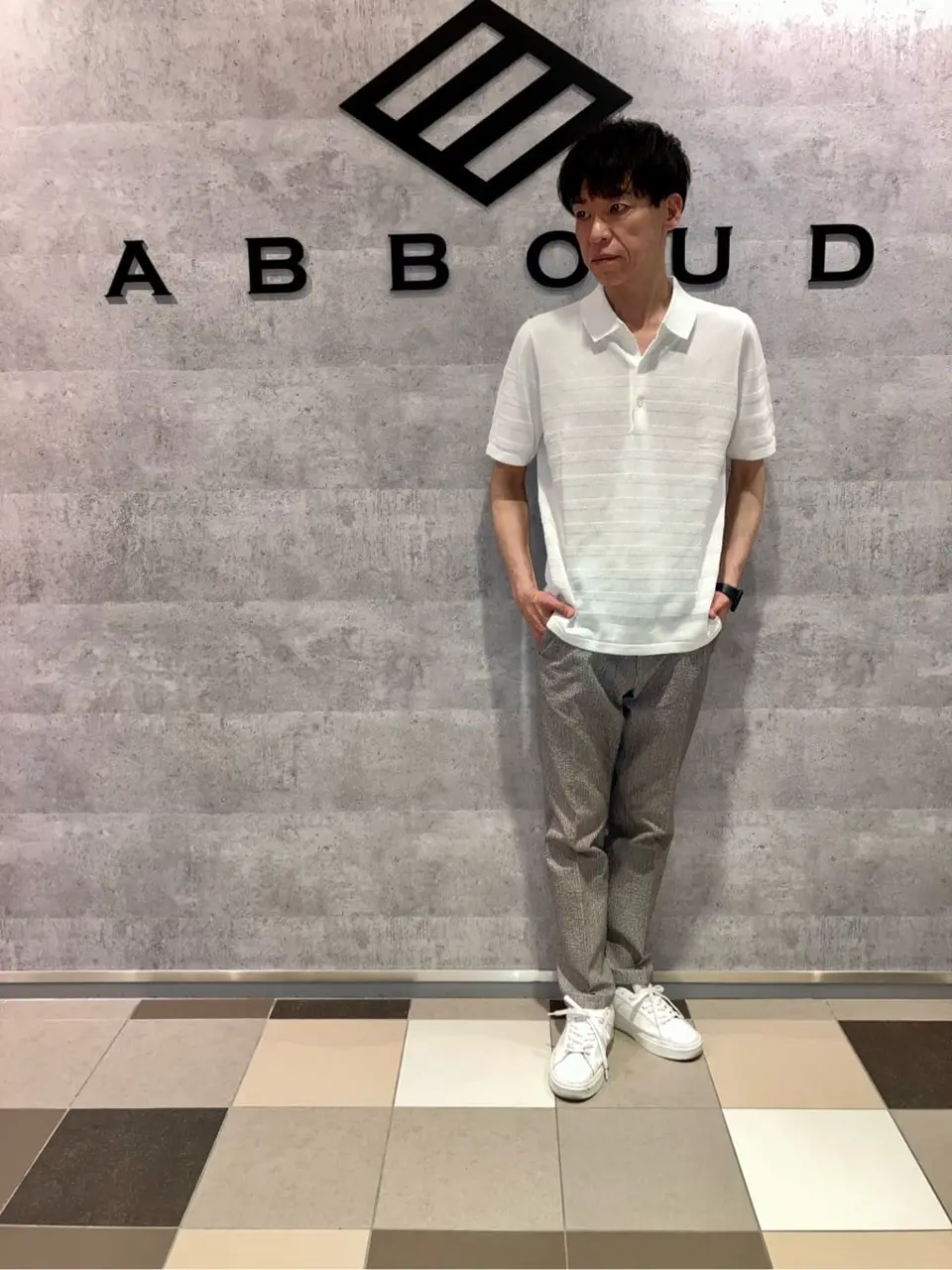 JOSEPH ABBOUD 足立 コーディネート画像