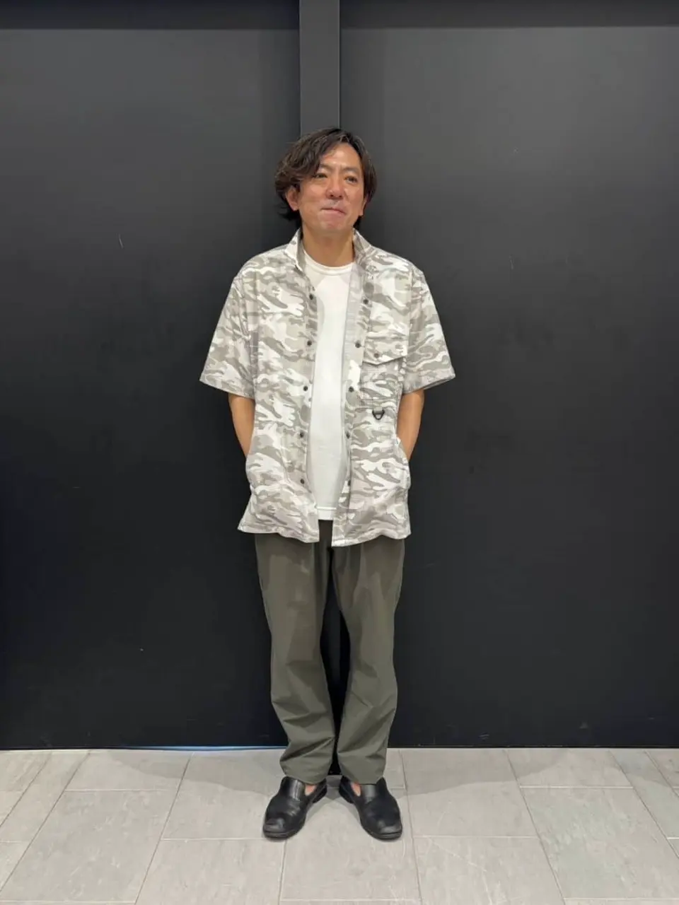 JOSEPH ABBOUD 畑岡 コーディネート画像