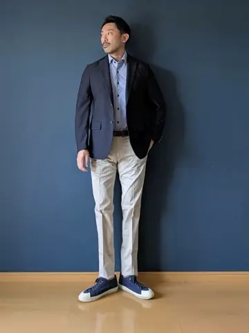 JOSEPH ABBOUD 安東 コーディネート画像