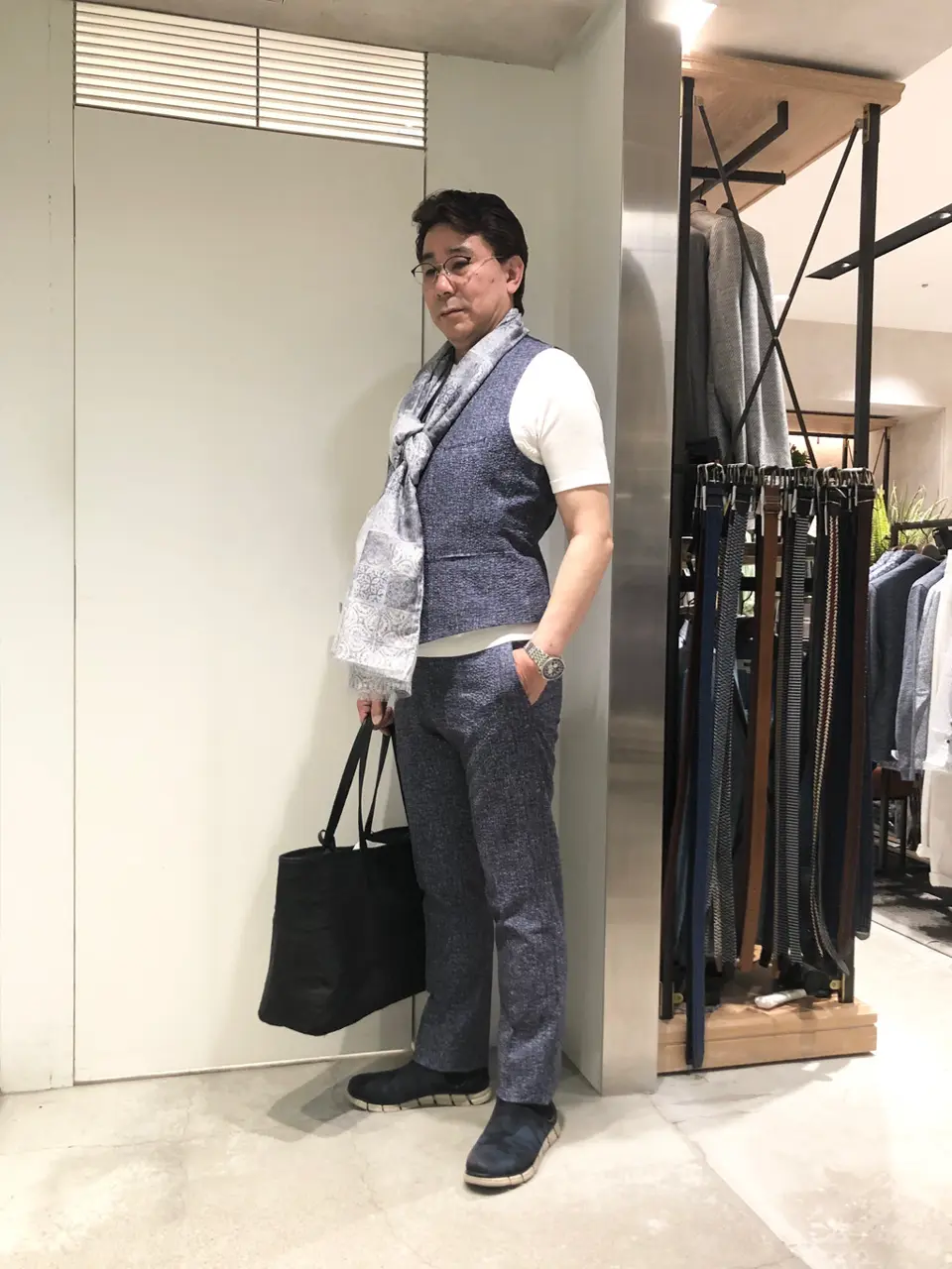 JOSEPH ABBOUD 小田 コーディネート画像