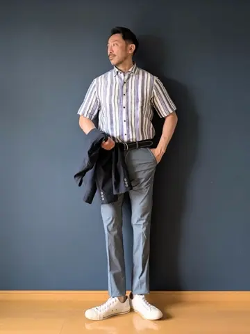 JOSEPH ABBOUD 安東 コーディネート画像