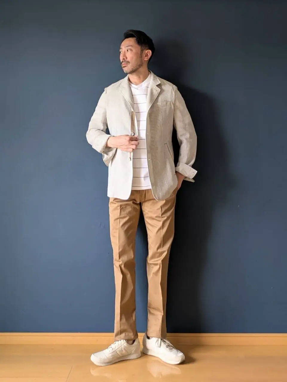 JOSEPH ABBOUD 安東 コーディネート画像