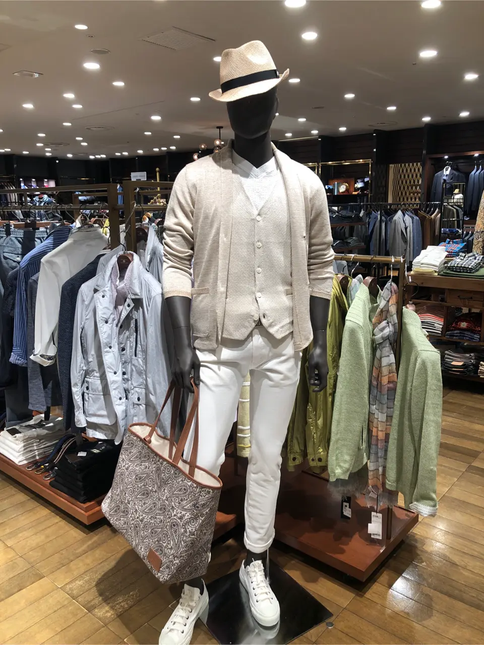 JOSEPH ABBOUD 新林 コーディネート画像