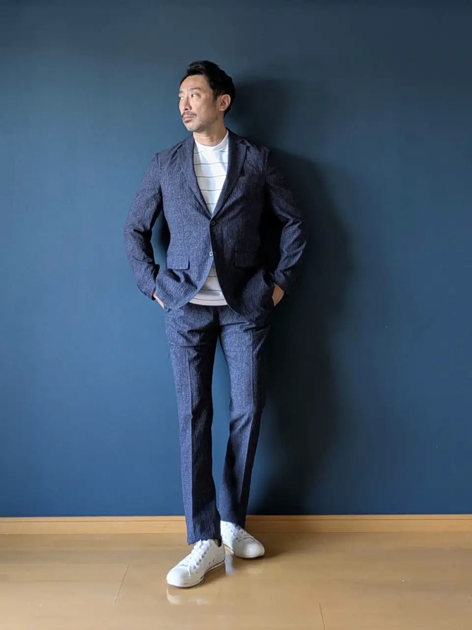 JOSEPH ABBOUD 安東 コーディネート画像