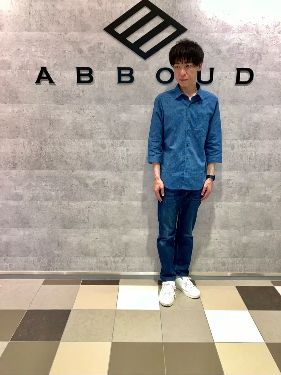 JOSEPH ABBOUD 足立 コーディネート画像