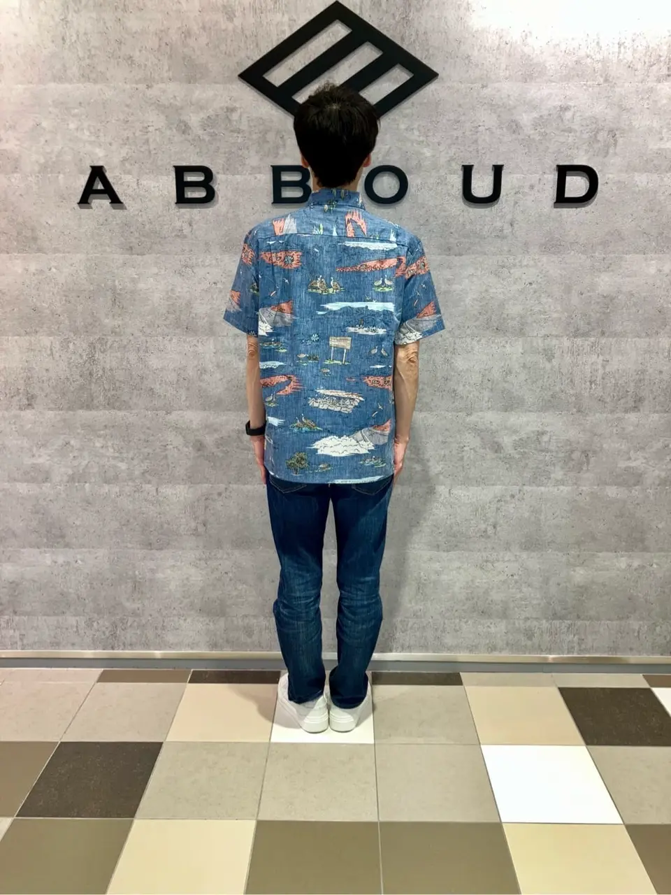 JOSEPH ABBOUD 足立 コーディネート画像