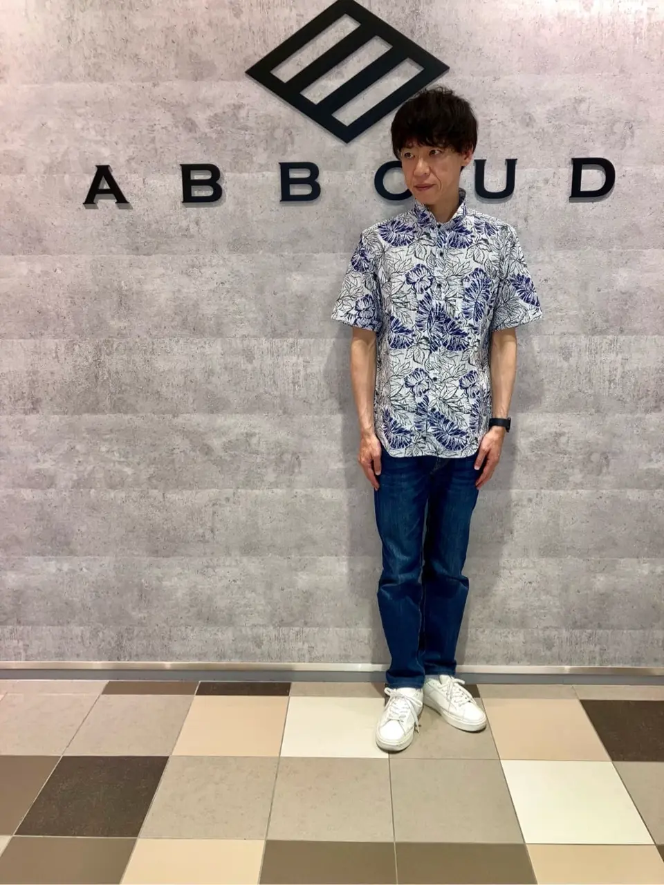 JOSEPH ABBOUD 足立 コーディネート画像