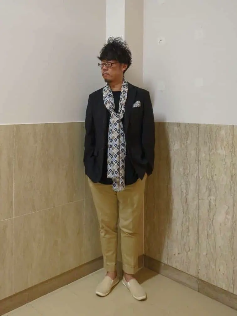 JOSEPH ABBOUD 橋場 コーディネート画像