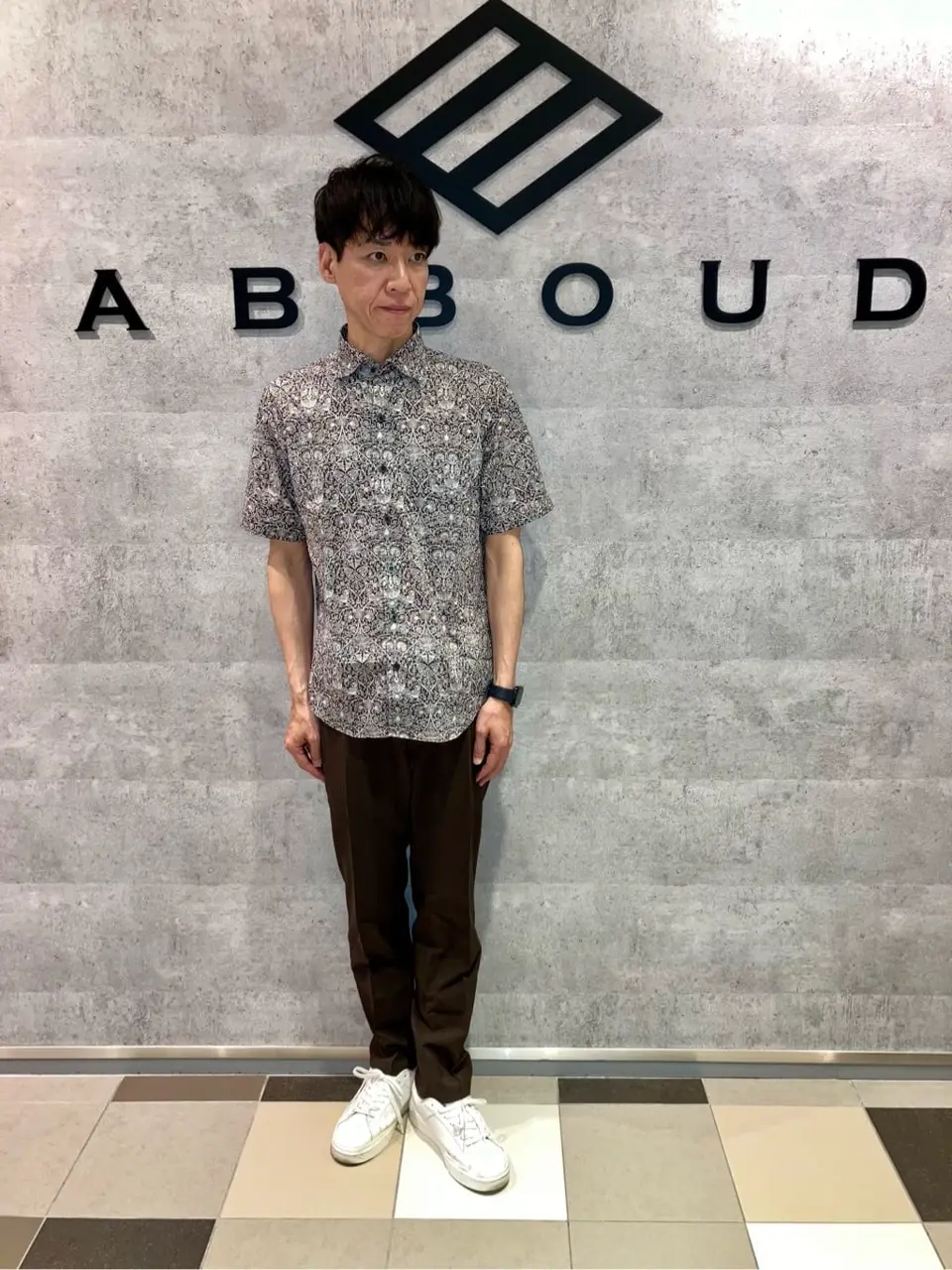 JOSEPH ABBOUD 足立 コーディネート画像