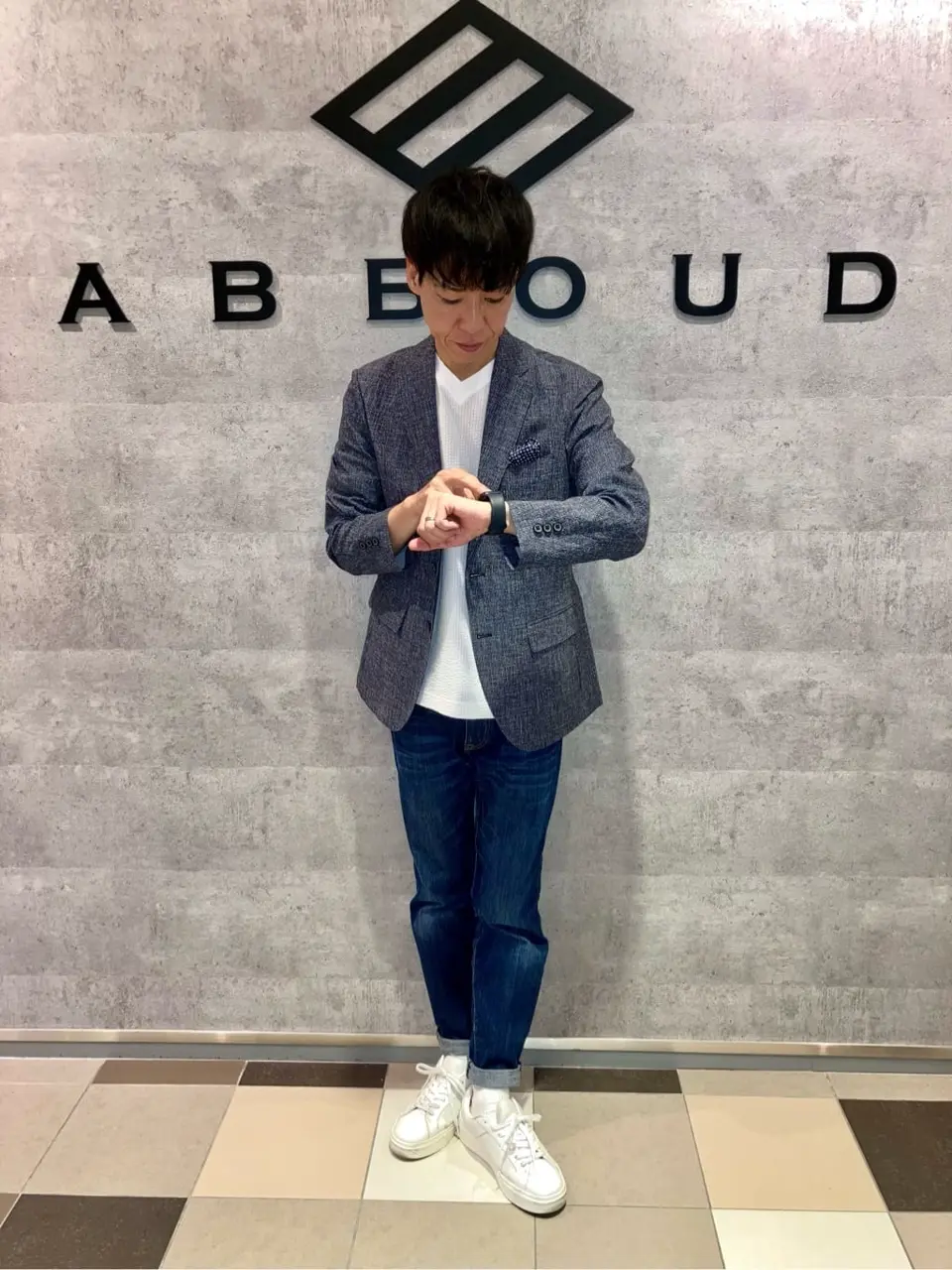 JOSEPH ABBOUD 足立 コーディネート画像