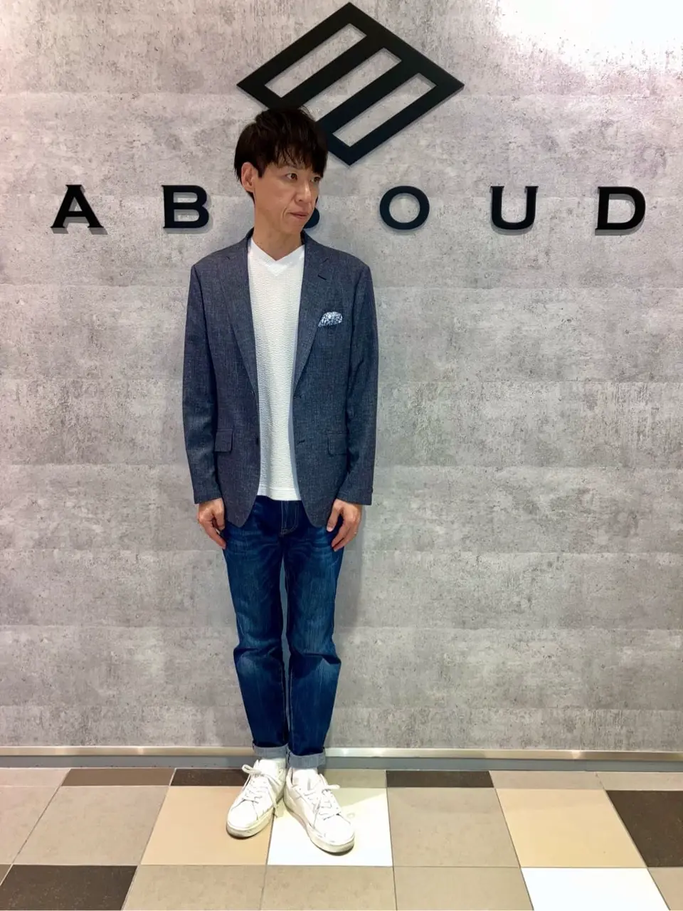 JOSEPH ABBOUD 足立 コーディネート画像