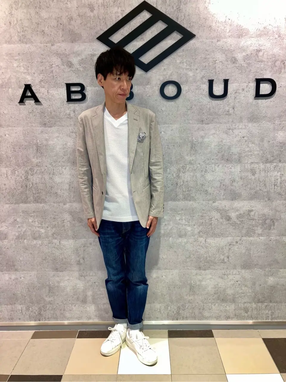 JOSEPH ABBOUD 足立 コーディネート画像