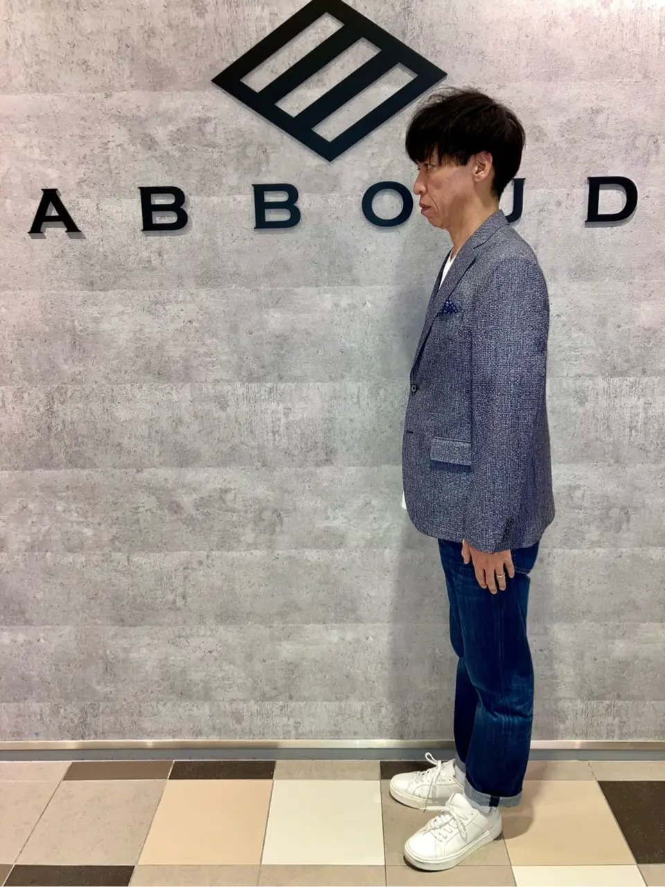 JOSEPH ABBOUD 足立 コーディネート画像