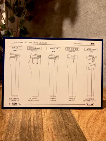 JOSEPH ABBOUD 二澤 コーディネート画像