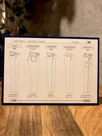 JOSEPH ABBOUD 二澤 コーディネート画像