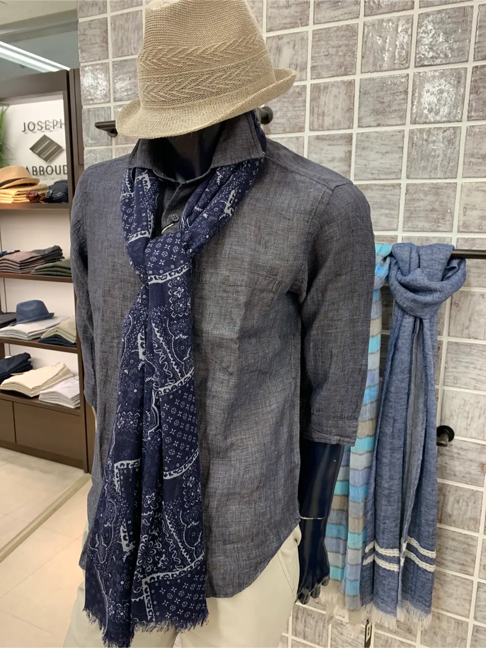 JOSEPH ABBOUD 前田 コーディネート画像