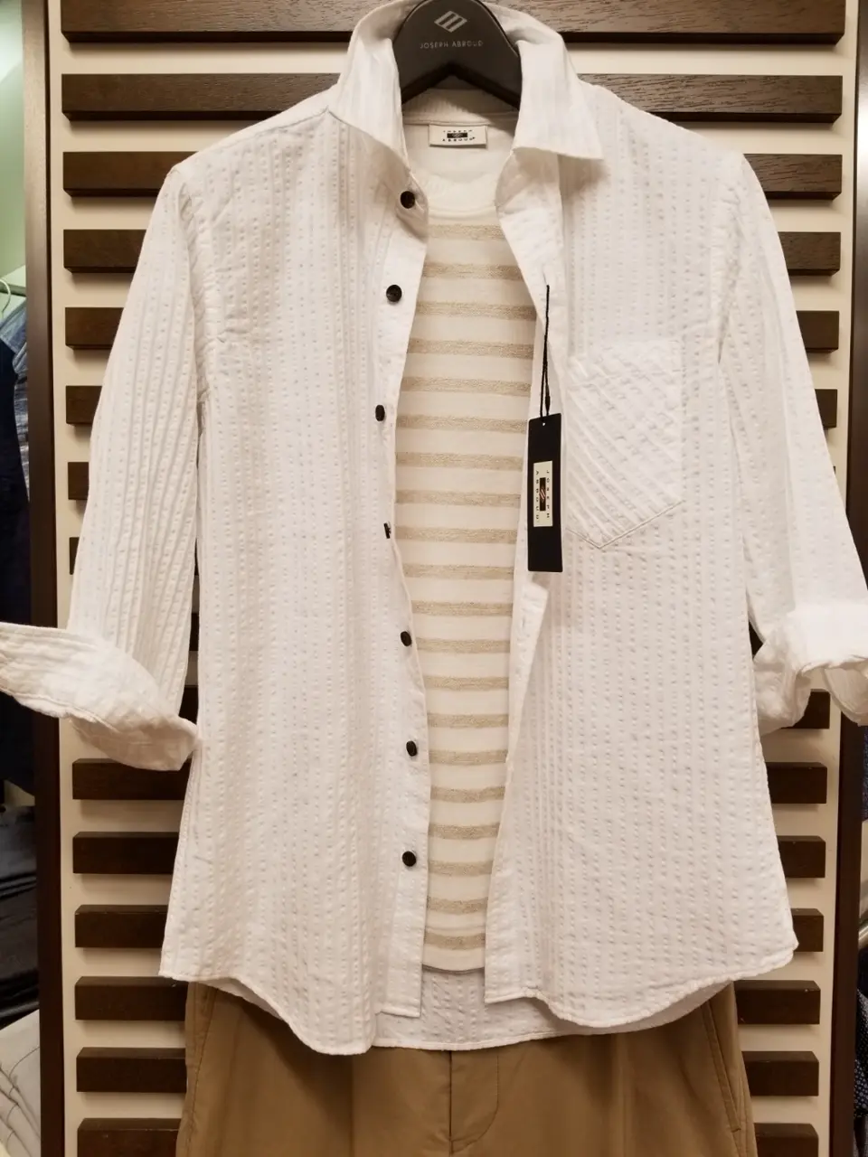 JOSEPH ABBOUD 藤川 コーディネート画像