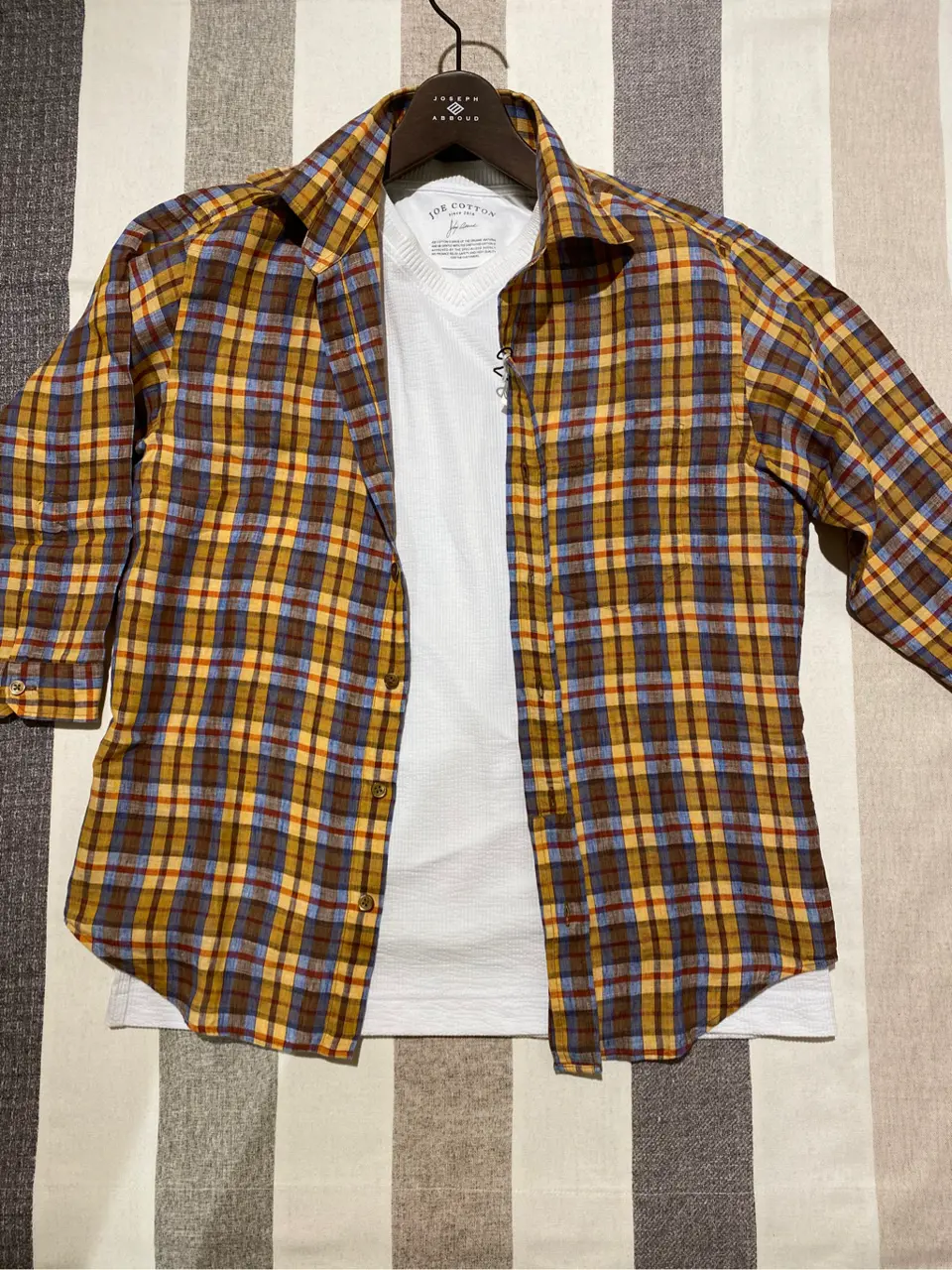 JOSEPH ABBOUD 柳原 コーディネート画像