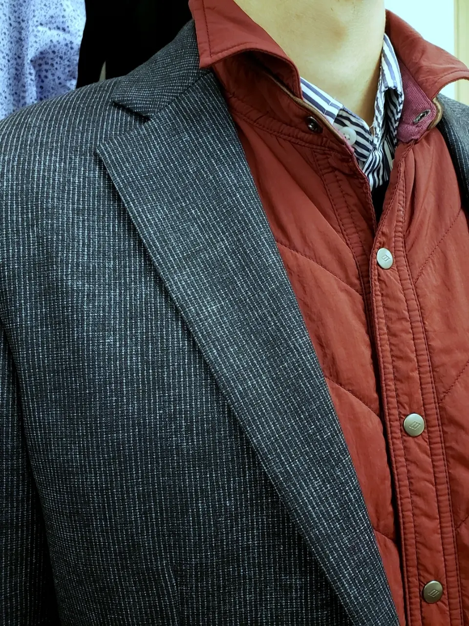 JOSEPH ABBOUD 中西 コーディネート画像