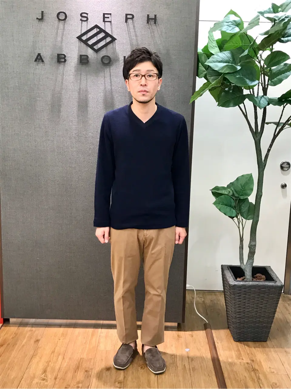 JOSEPH ABBOUD 岡部 コーディネート画像