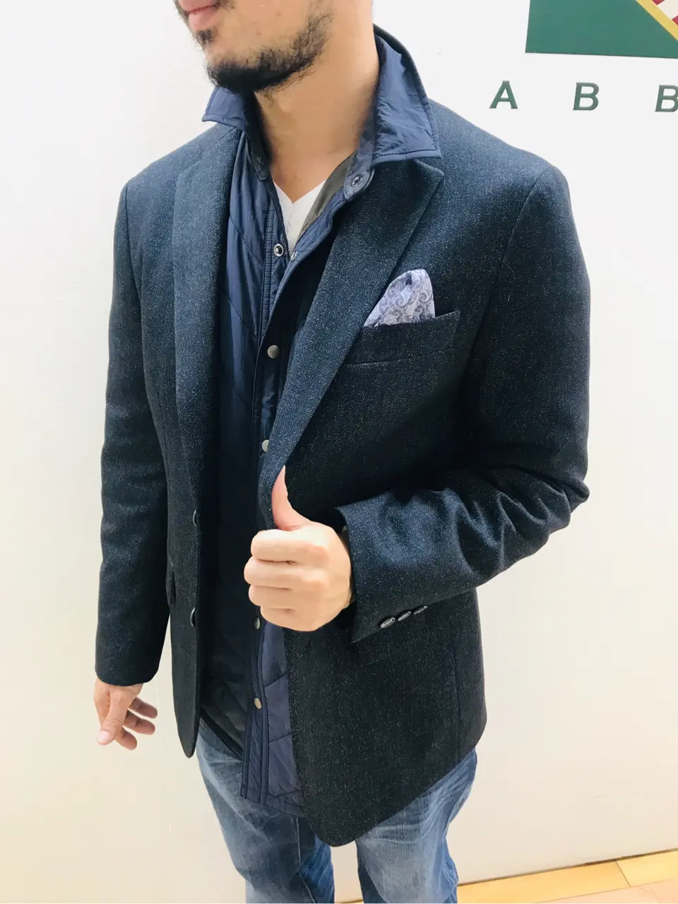 JOSEPH ABBOUD 増田 コーディネート画像