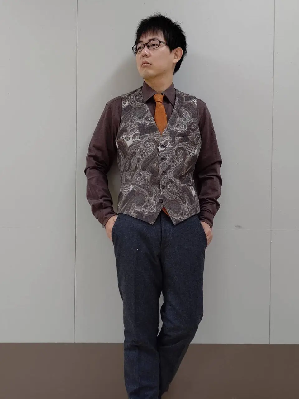 JOSEPH ABBOUD 大坪 コーディネート画像