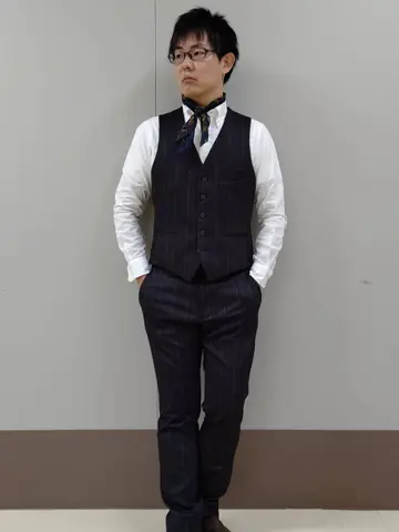 JOSEPH ABBOUD 大坪 コーディネート画像