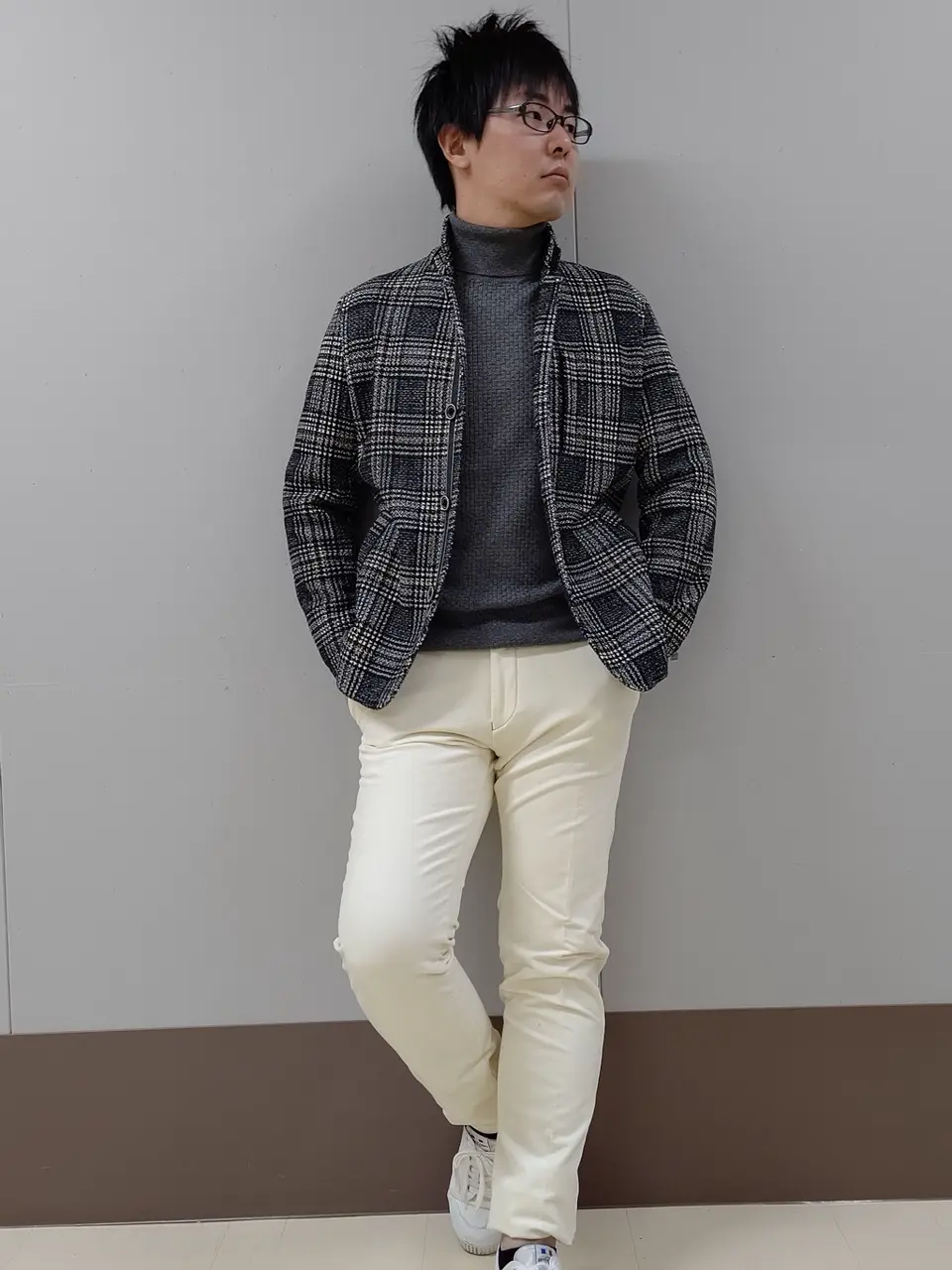 JOSEPH ABBOUD 橋本 コーディネート画像