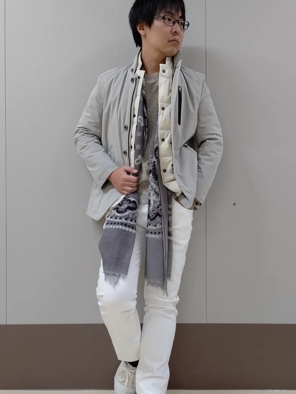 JOSEPH ABBOUD 橋本 コーディネート画像