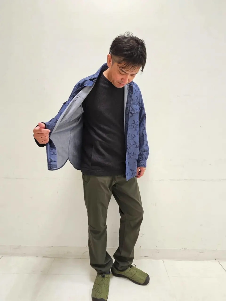 JOSEPH ABBOUD MOUNTAIN 五島 コーディネート画像