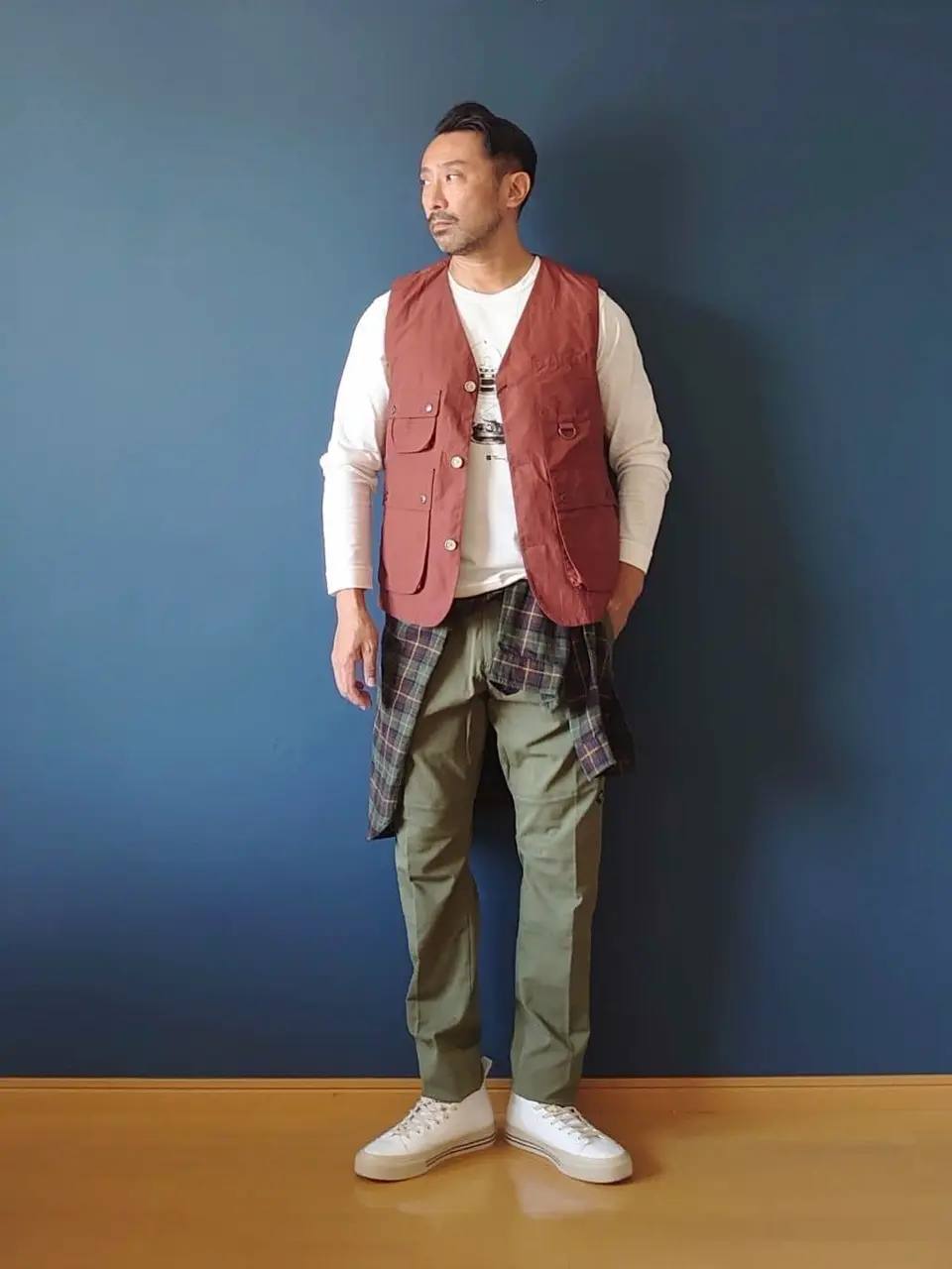 JOSEPH ABBOUD MOUNTAIN 安東 コーディネート画像