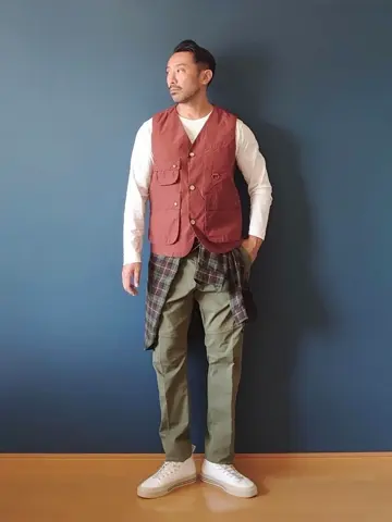 JOSEPH ABBOUD MOUNTAIN 安東 コーディネート画像