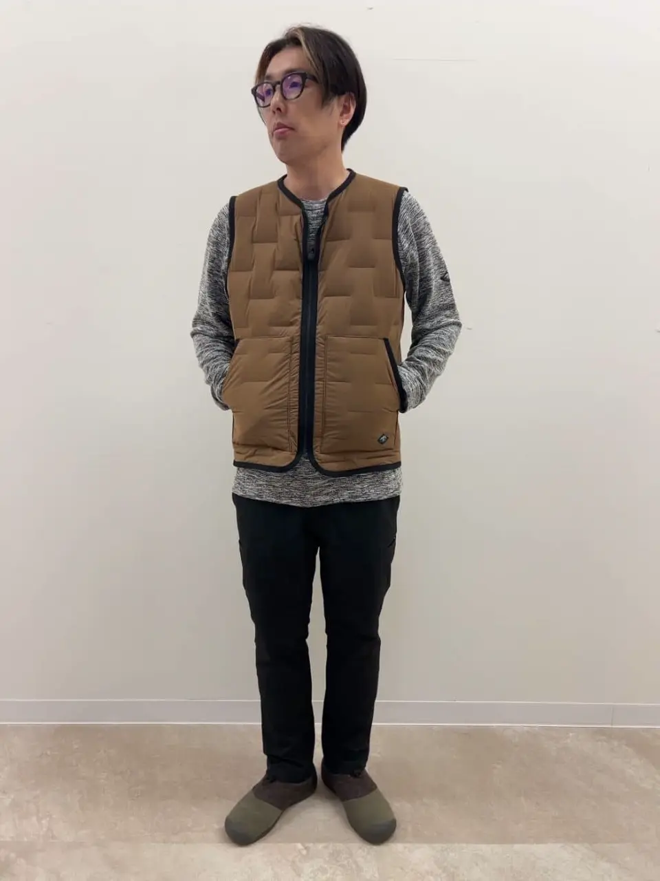 JOSEPH ABBOUD MOUNTAIN 藤川 コーディネート画像