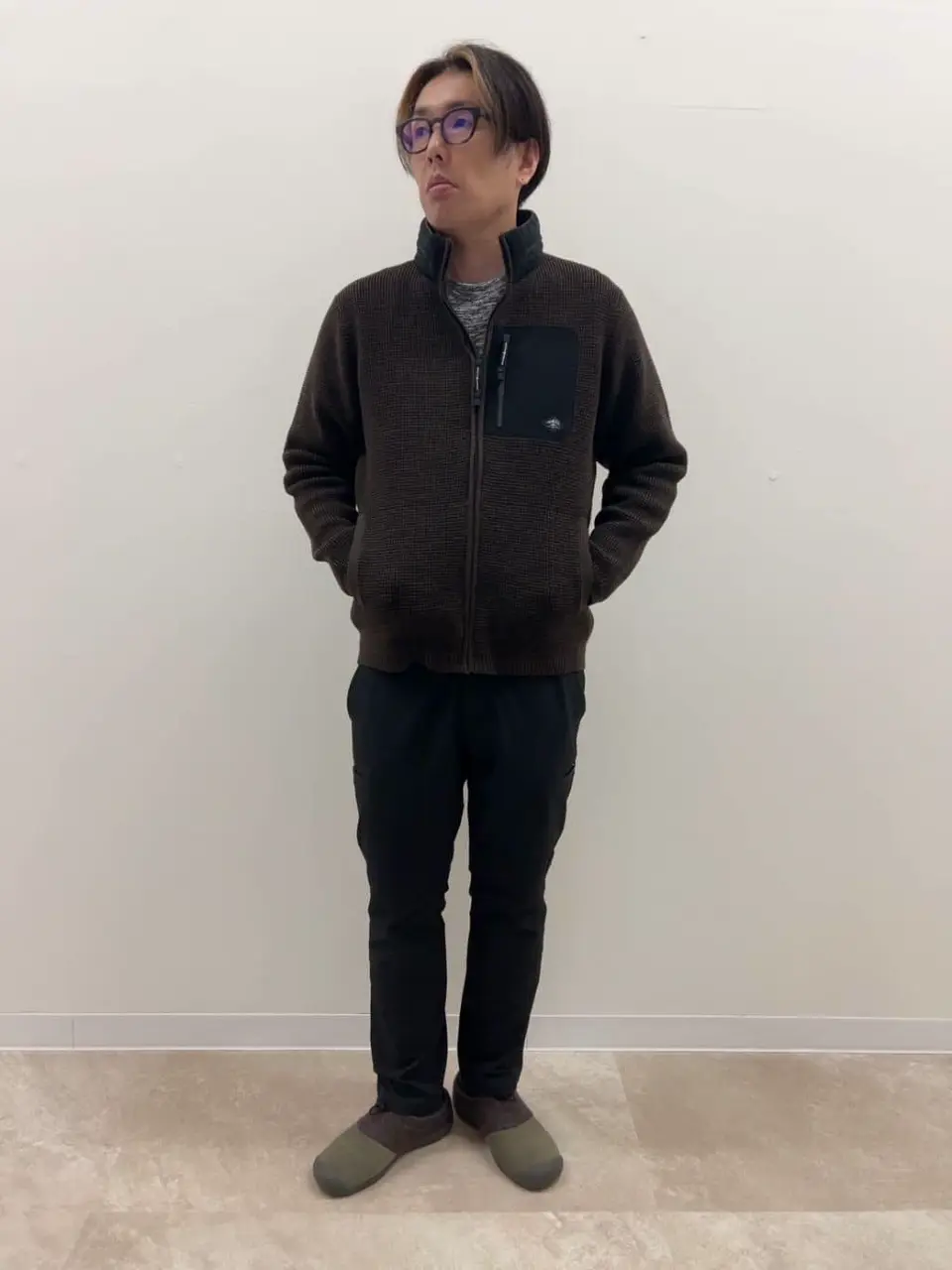 JOSEPH ABBOUD MOUNTAIN 藤川 コーディネート画像