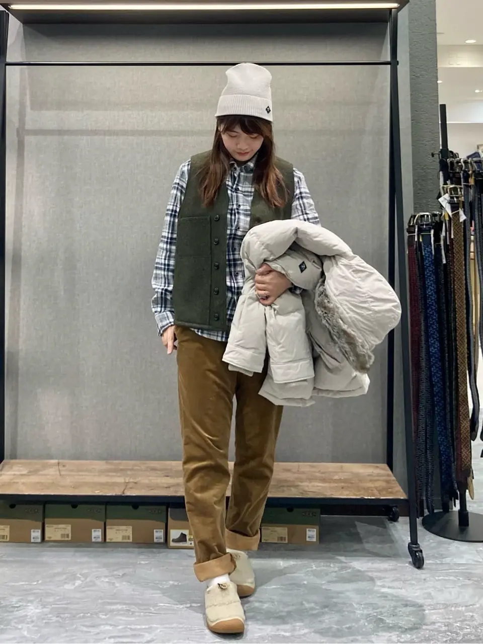 JOSEPH ABBOUD MOUNTAIN 上田 コーディネート画像