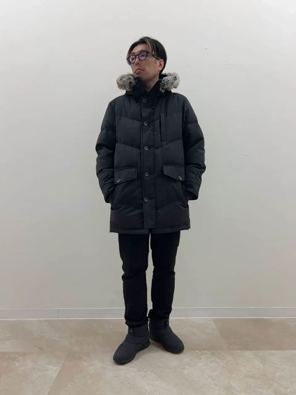 JOSEPH ABBOUD MOUNTAIN 藤川 コーディネート画像