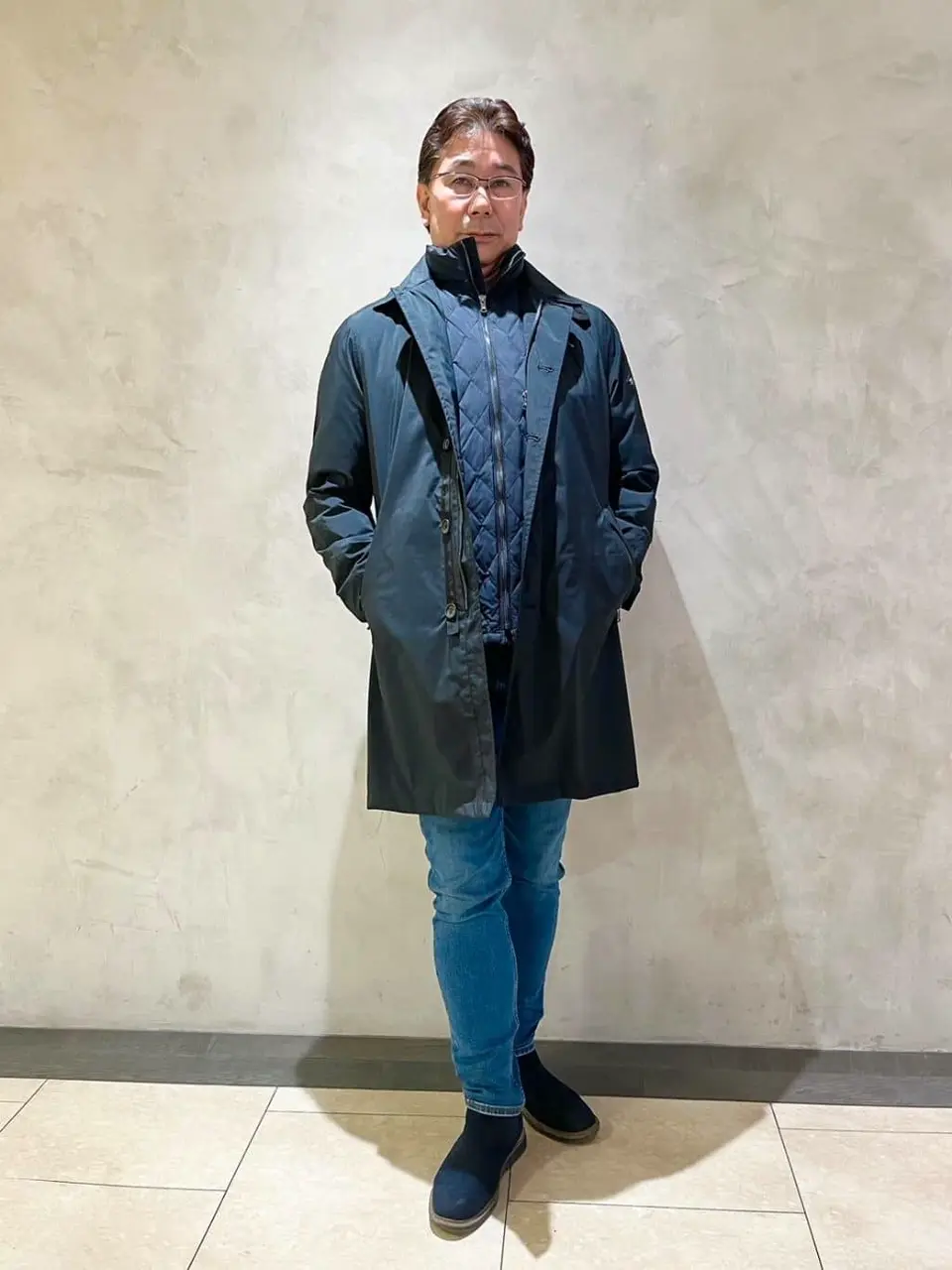 JOSEPH ABBOUD MOUNTAIN 小林 コーディネート画像