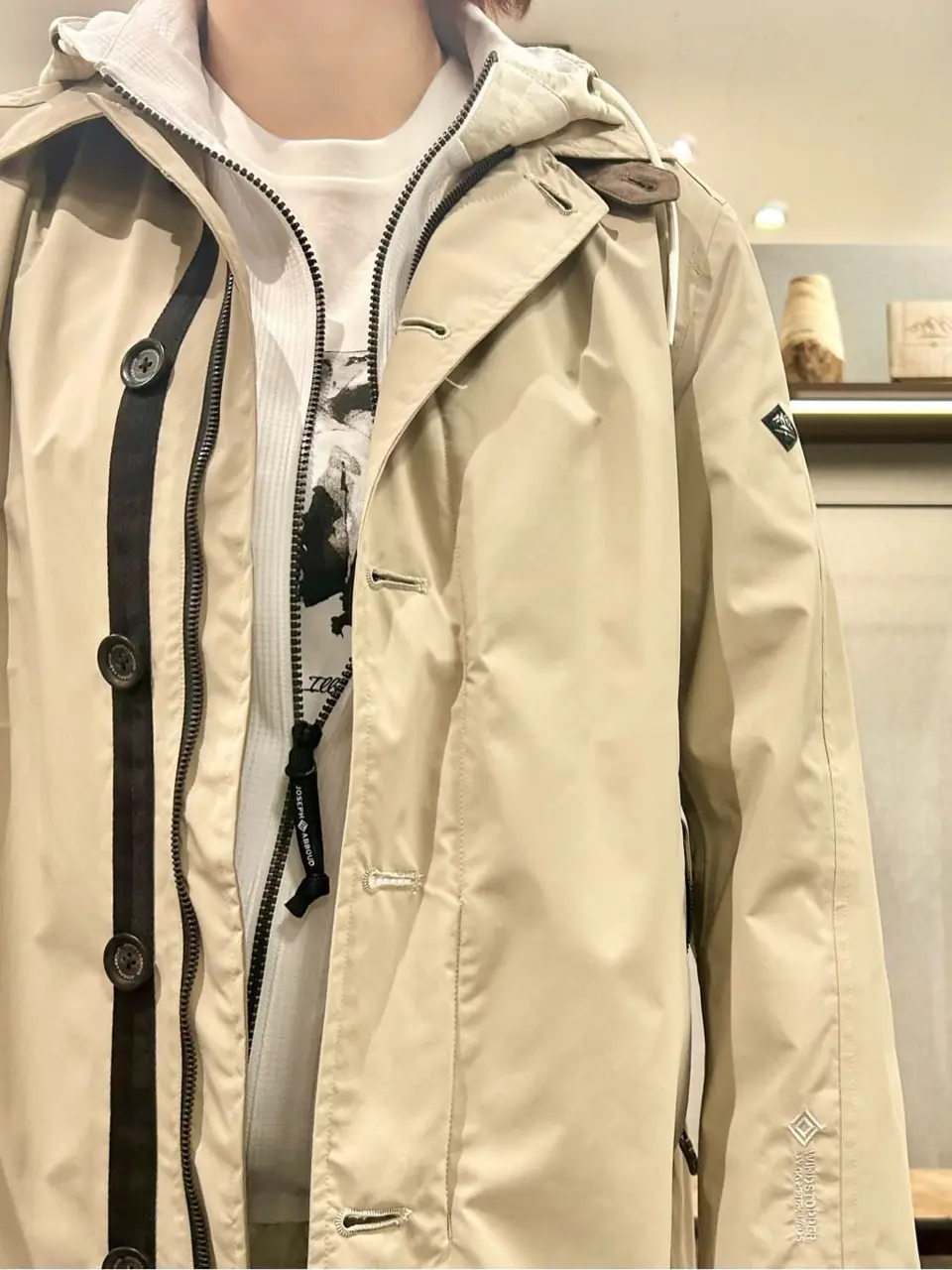 JOSEPH ABBOUD MOUNTAIN 上田 コーディネート画像