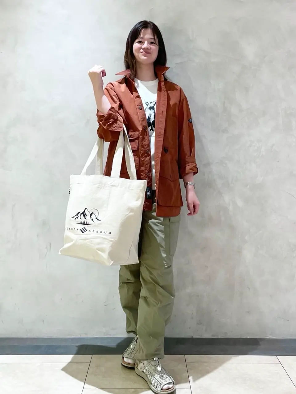 JOSEPH ABBOUD MOUNTAIN 小田 コーディネート画像