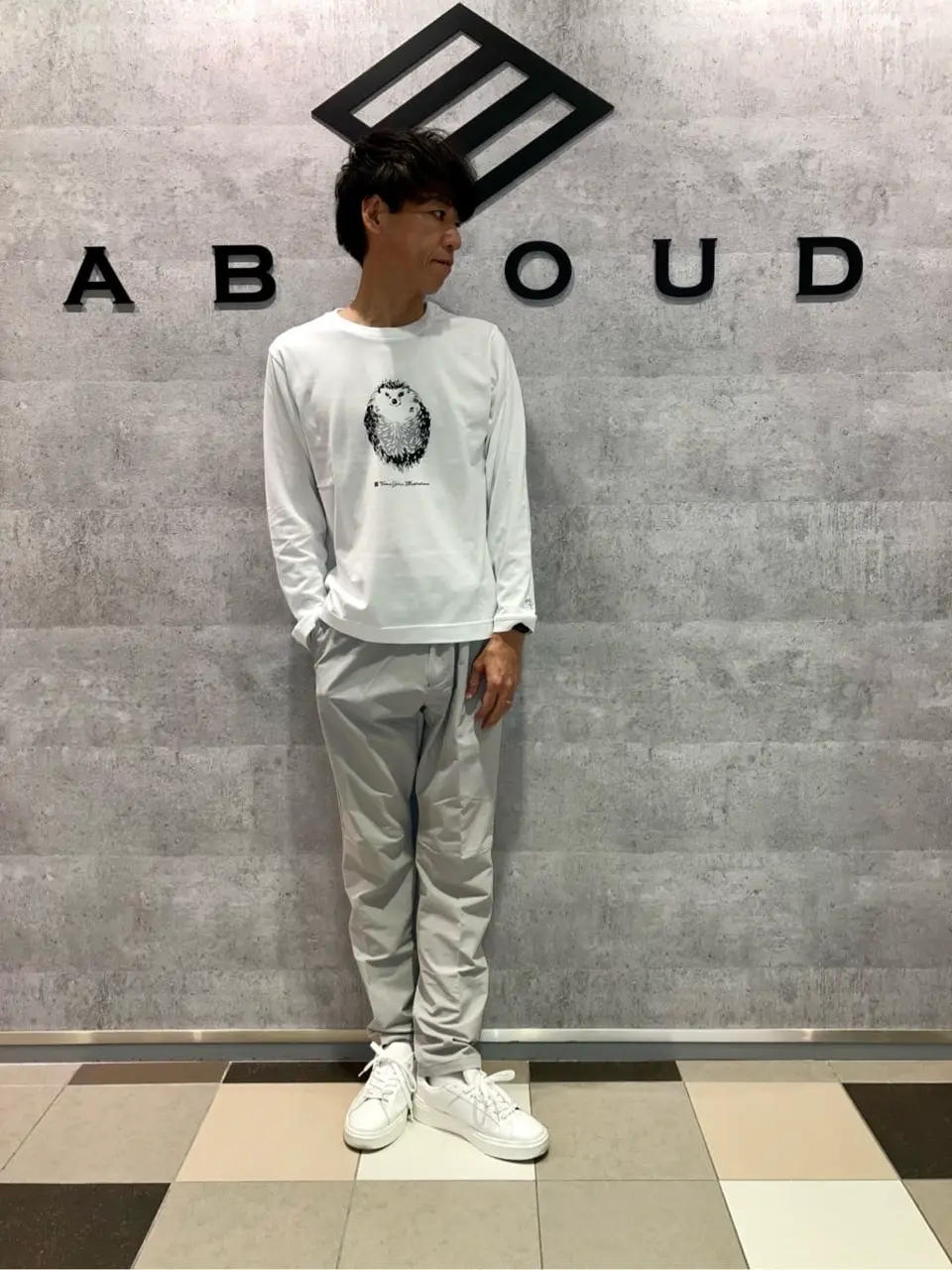 JOSEPH ABBOUD MOUNTAIN 足立 コーディネート画像