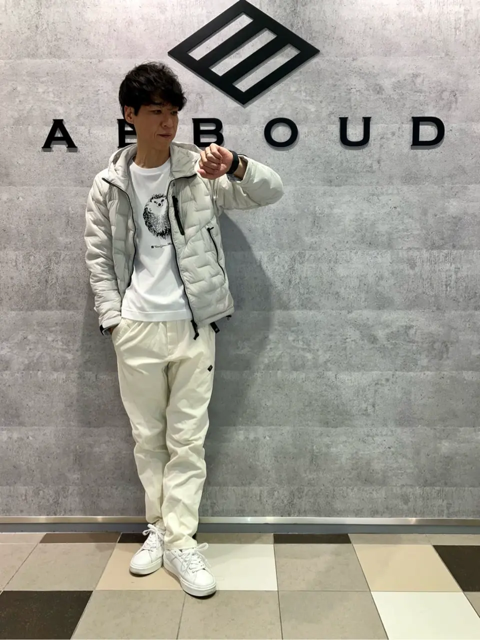 JOSEPH ABBOUD MOUNTAIN 足立 コーディネート画像