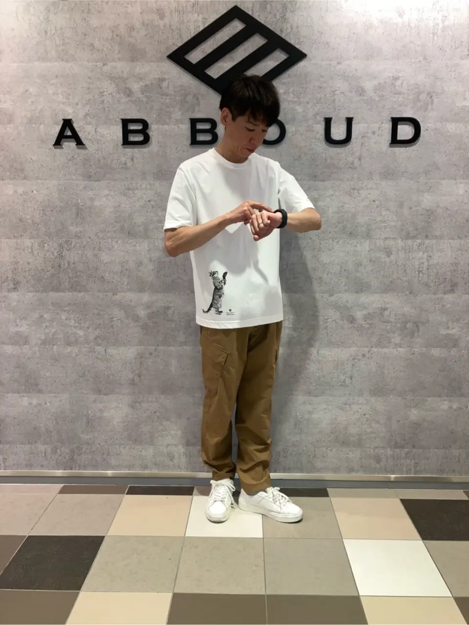 JOSEPH ABBOUD MOUNTAIN 足立 コーディネート画像