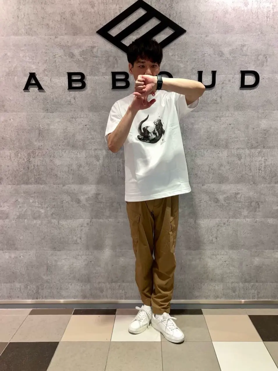 JOSEPH ABBOUD MOUNTAIN 足立 コーディネート画像