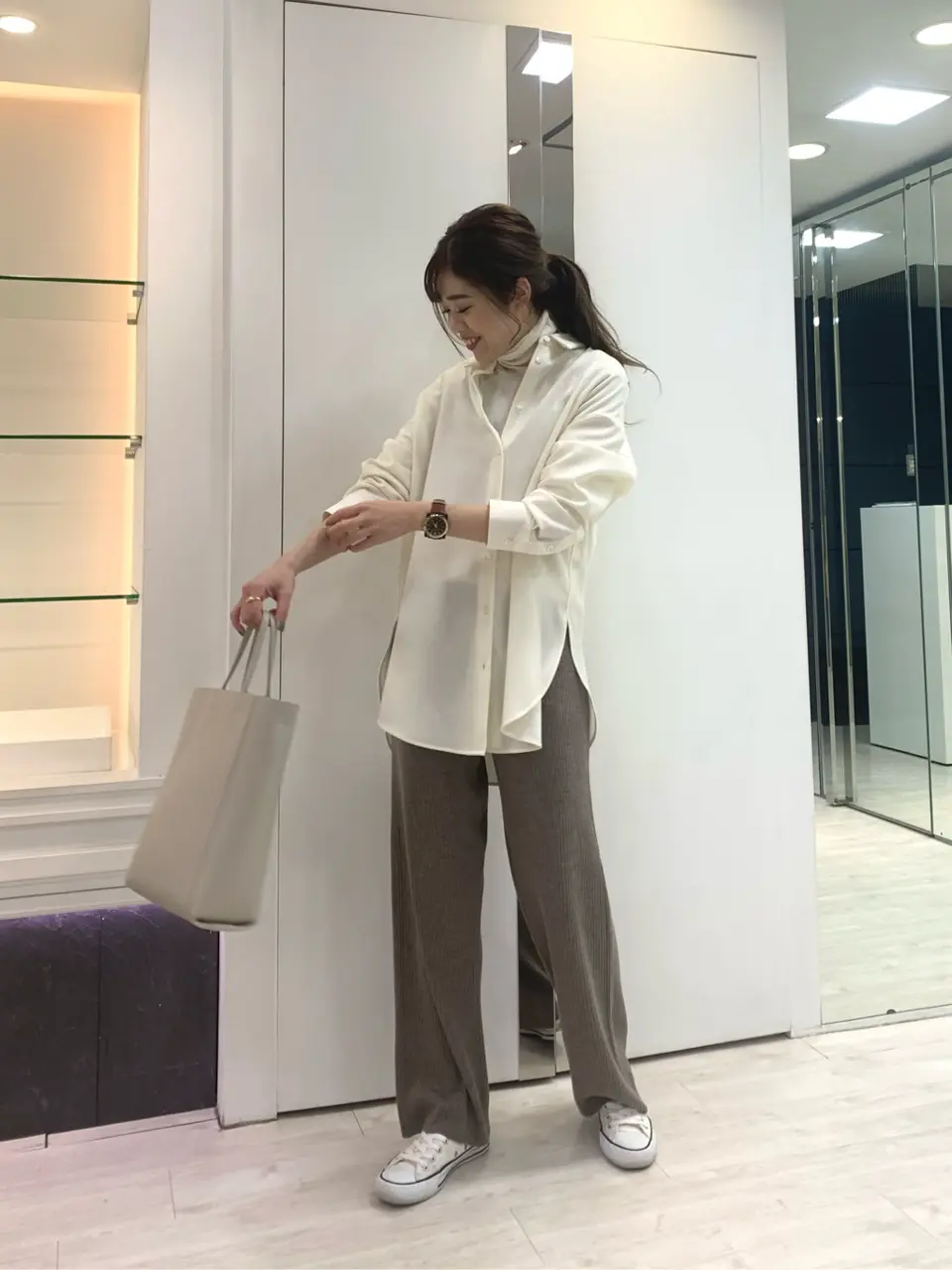  スタッフ コーディネート画像