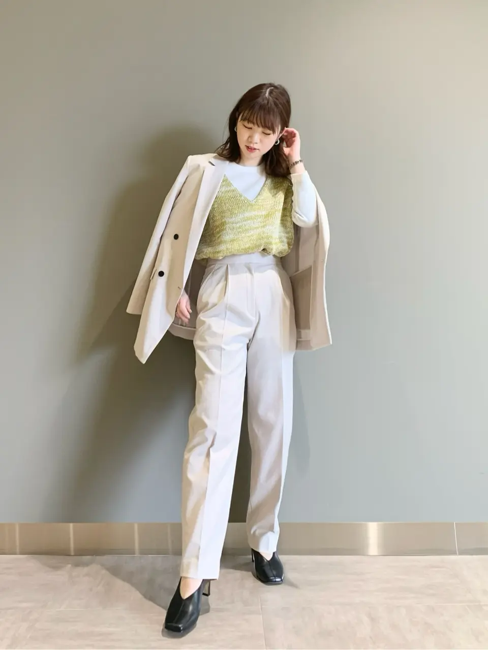 ICB 岡本 コーディネート画像