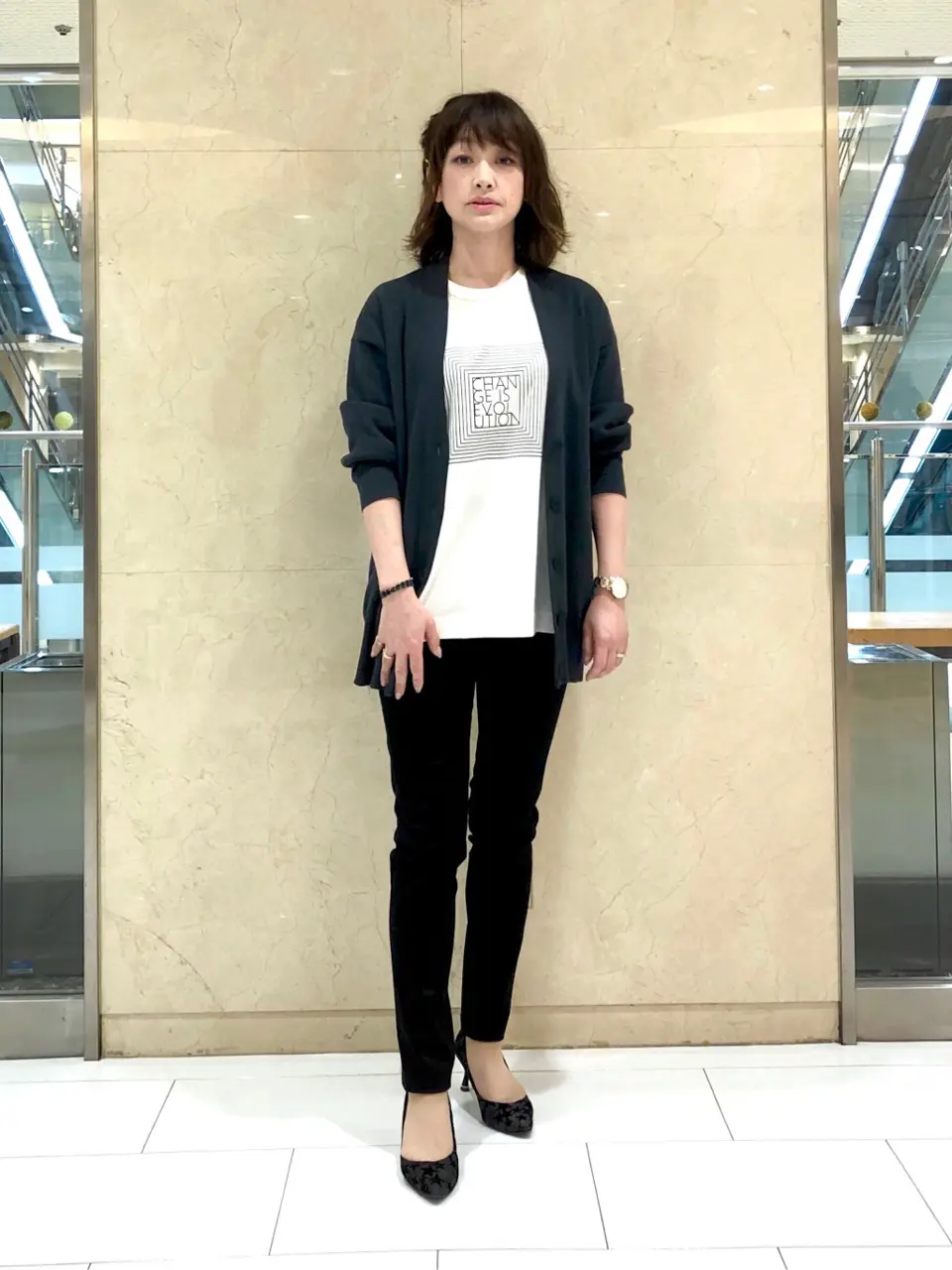  スタッフ コーディネート画像